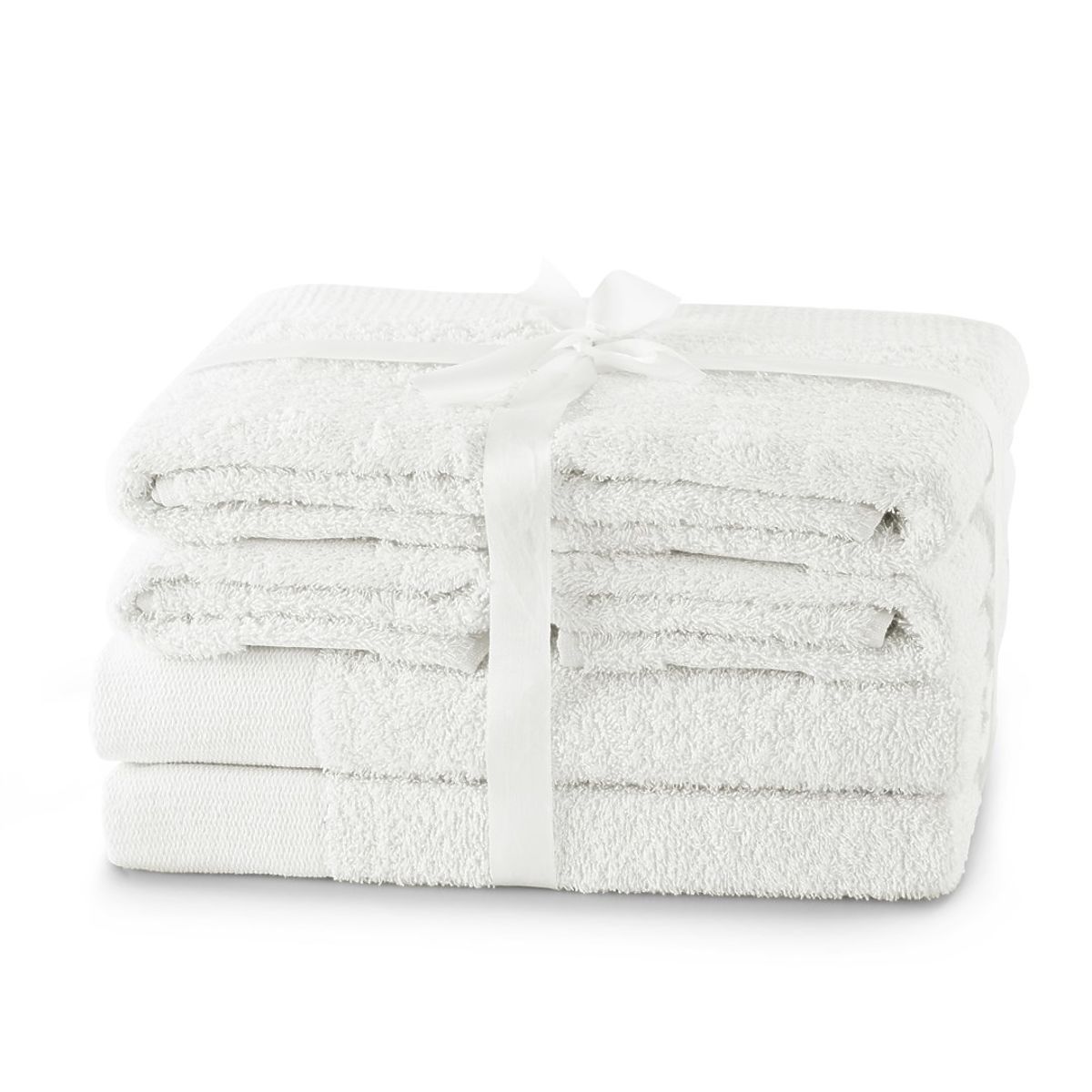 Asciugamano AMARI - AMELIAHOME colore bianco stile classico 2*70x140+4*50x100 AmeliaHome