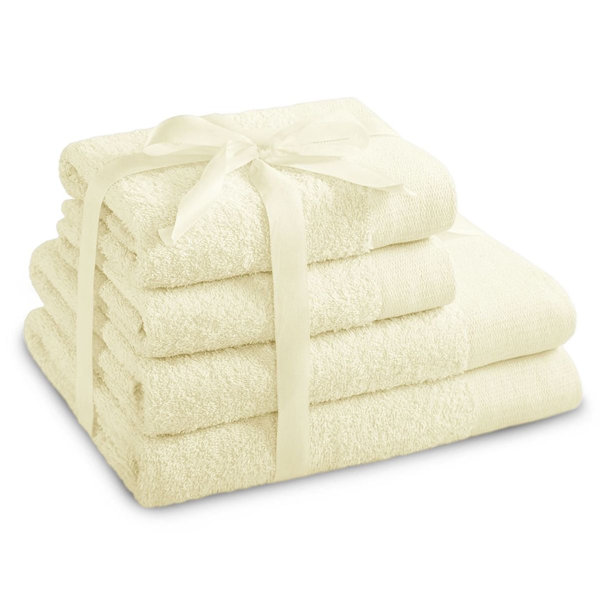 Asciugamano AMARI - AMELIAHOME colore crema stile classico 2*70x140+2*50x100 AmeliaHome