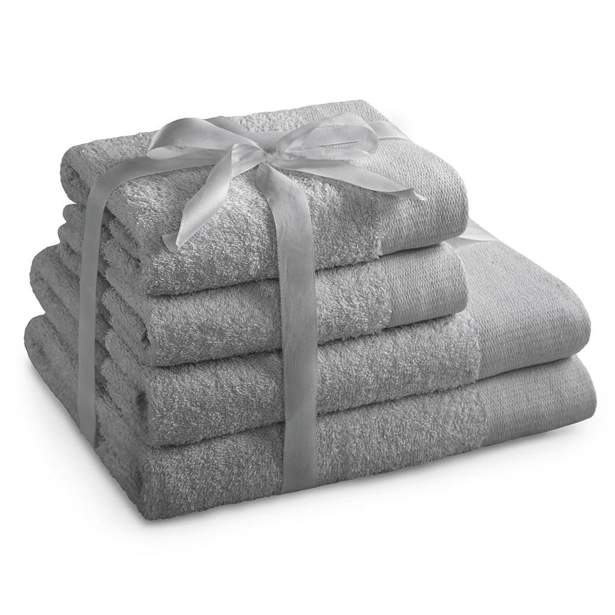Asciugamano AMARI - AMELIAHOME colore grigio stile classico 2*70x140+2*50x100 AmeliaHome