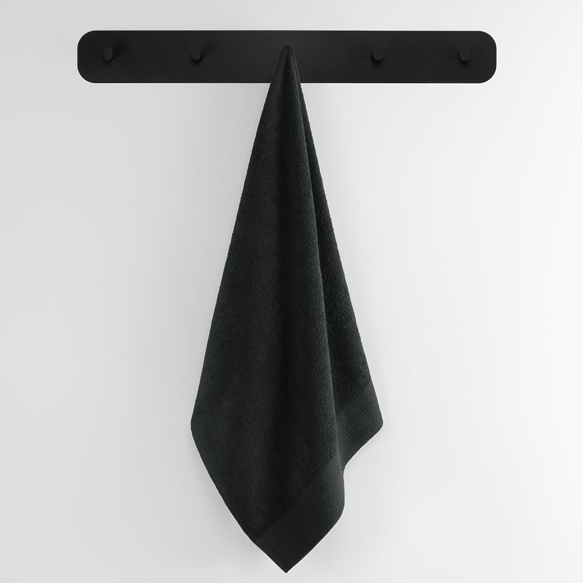 Asciugamano AMARI - AMELIAHOME colore nero stile classico 30x50 AmeliaHome