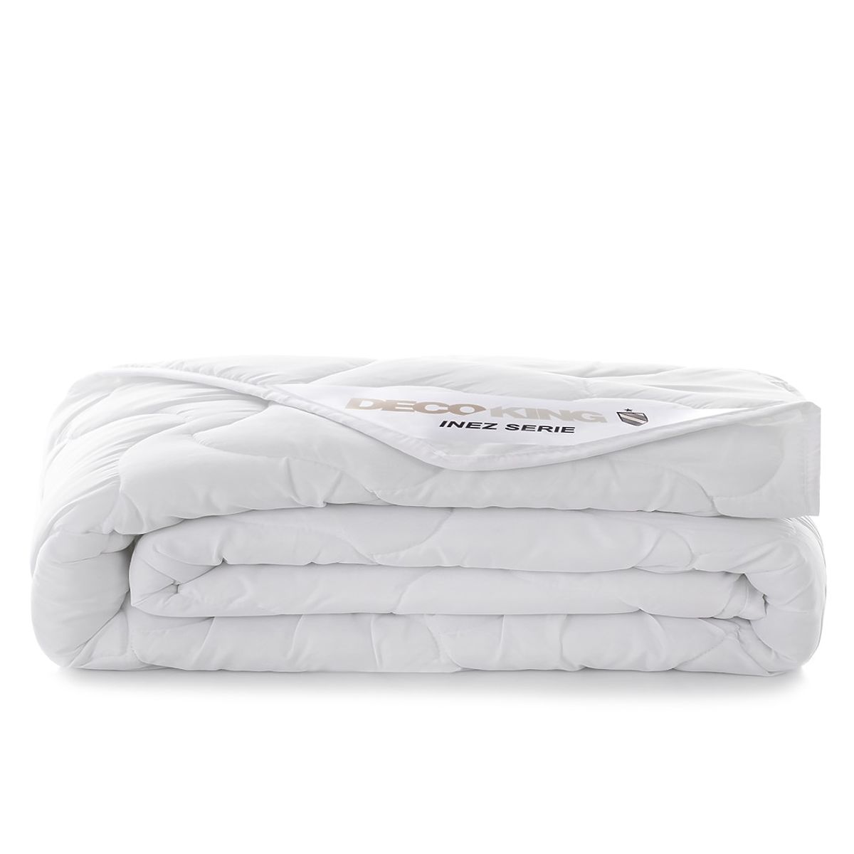 Coperta INEZ colore bianco caro stile classico decoking