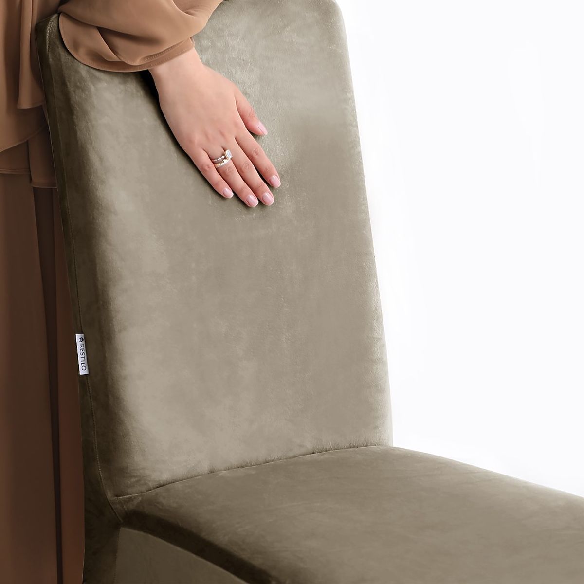 Coprisedia RESTILO SENTO colore beige stile classico liscio