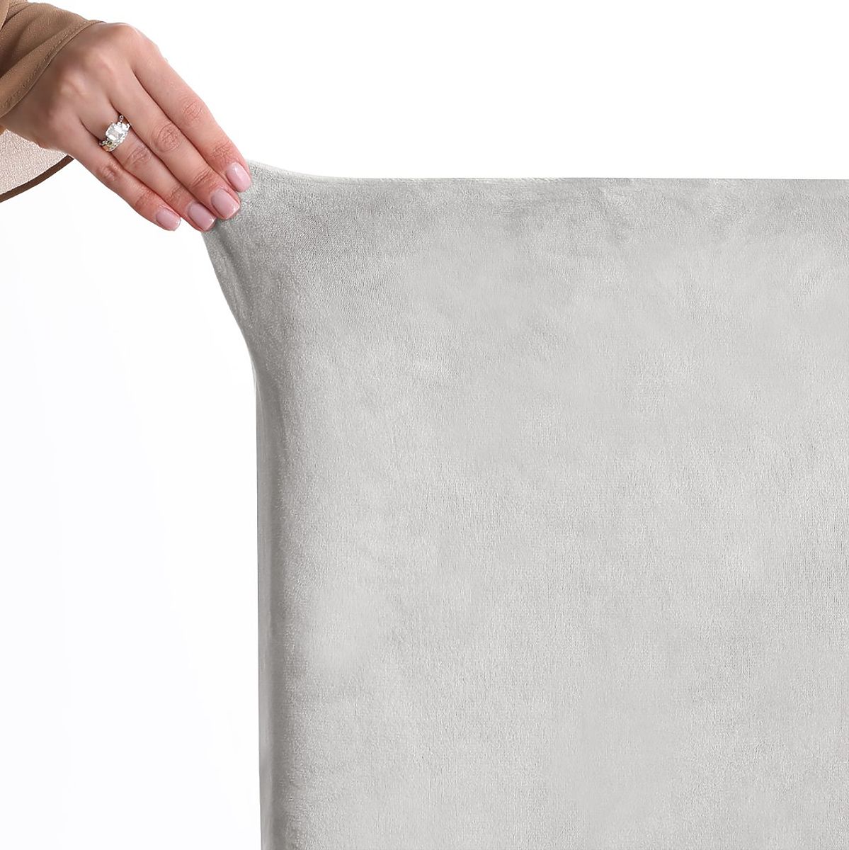 Copertura per sedia RESTILO SENTO colore grigio liscio stile classico