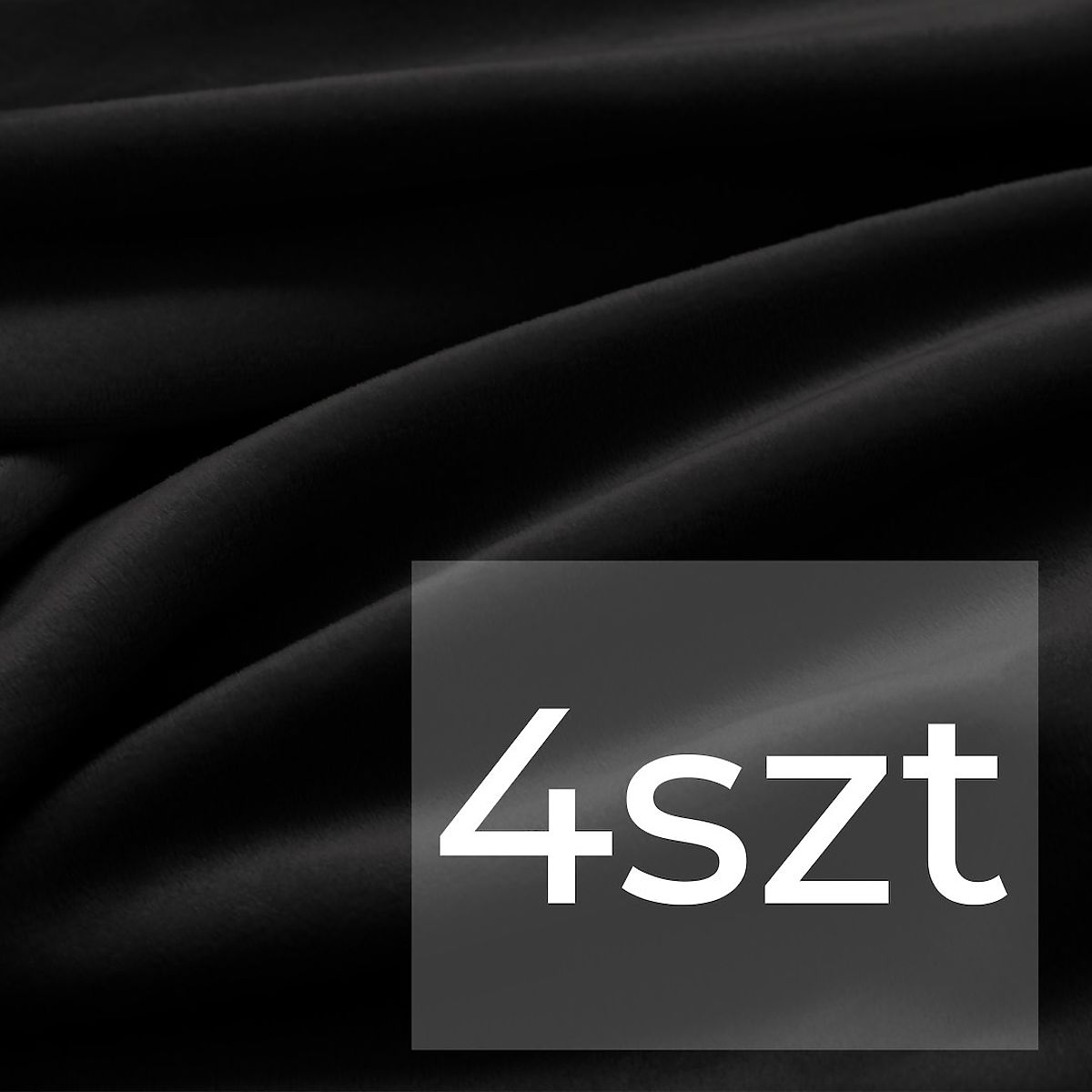 Copertura per sedia RESTILO SENTO colore nero stile classico liscio