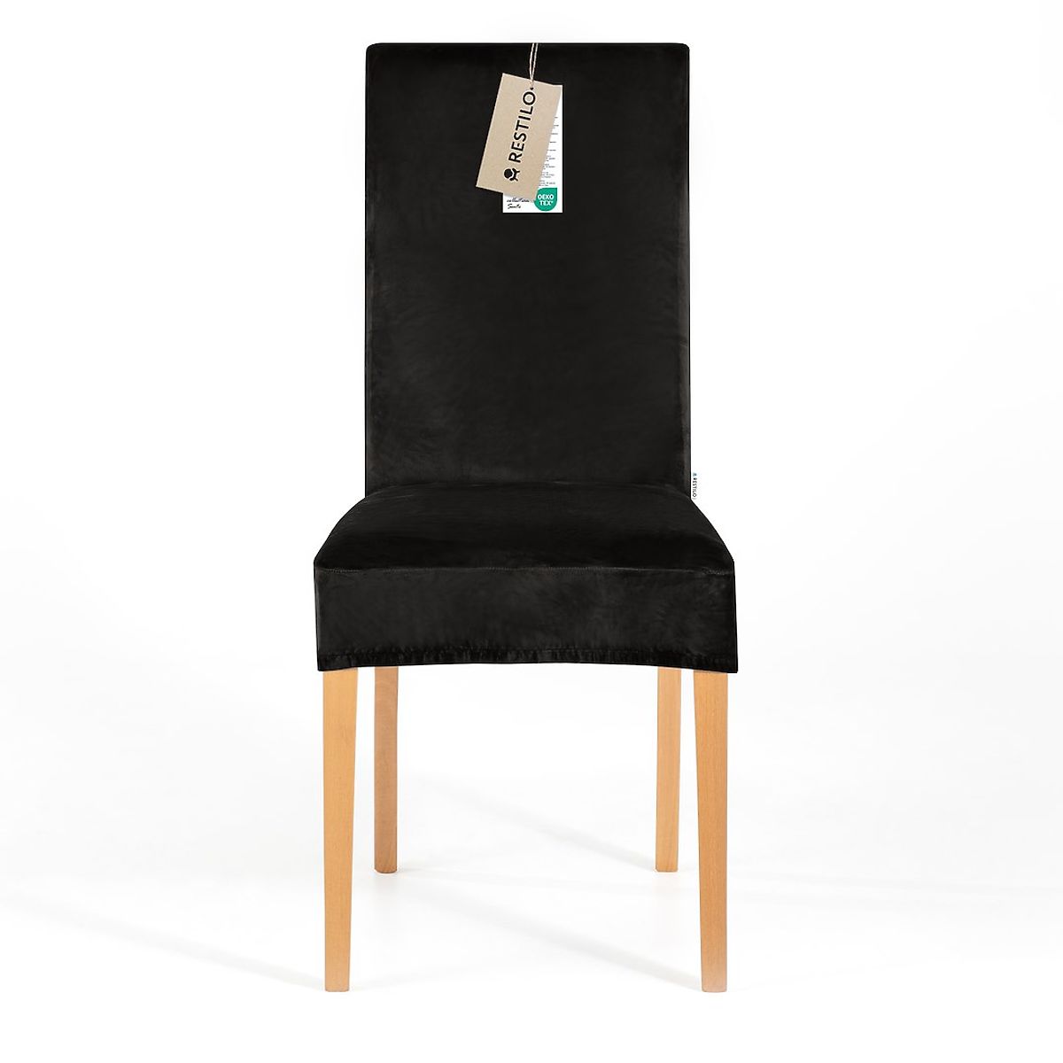 Copertura per sedia RESTILO SENTO colore nero stile classico liscio