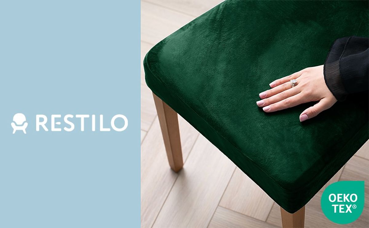 Coprisedia RESTILO SENTO colore verde bottiglia stile classico liscio