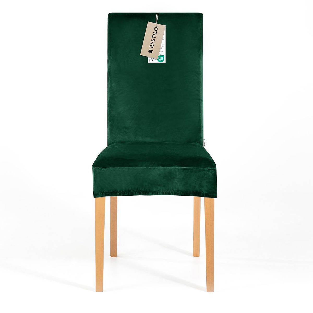 Coprisedia RESTILO SENTO colore verde bottiglia stile classico liscio