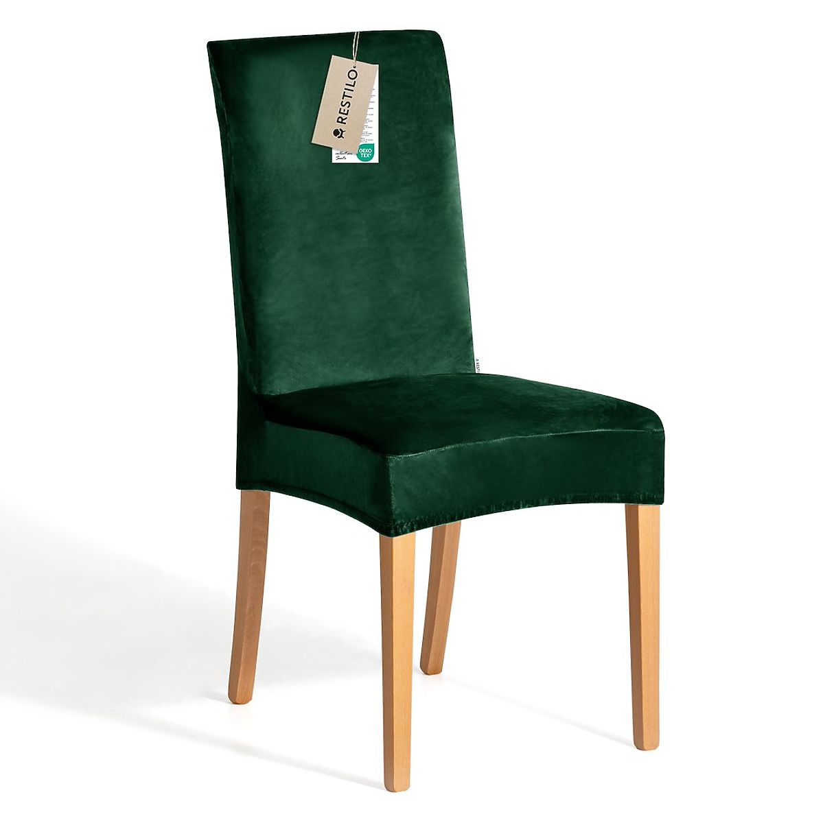 Coprisedia RESTILO SENTO colore verde bottiglia stile classico liscio