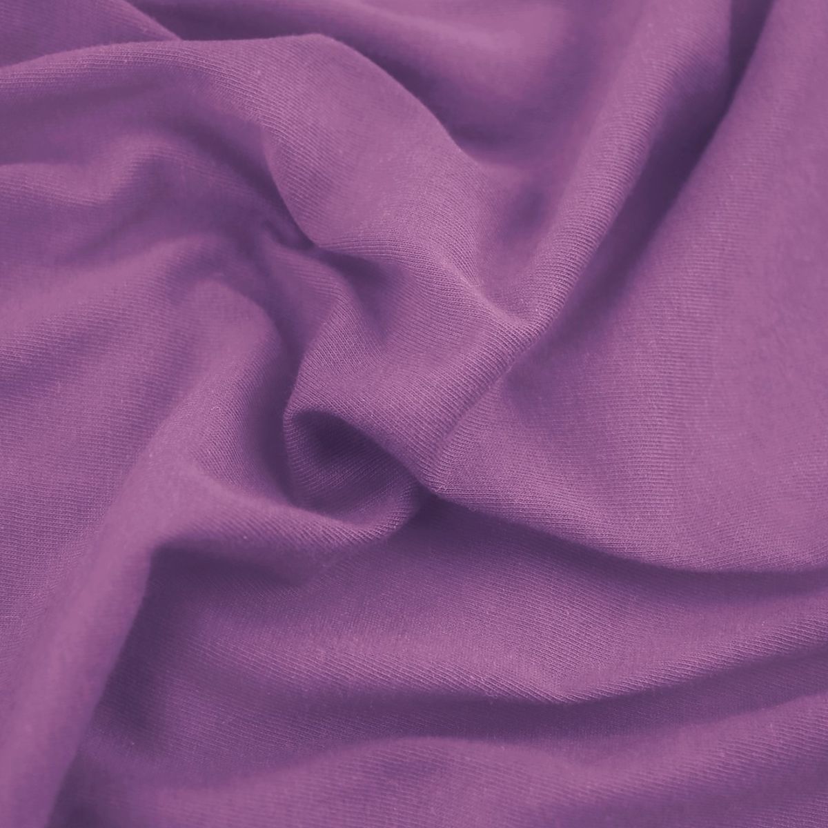 Lenzuolo AMBER colore viola stile classico materiale jersey 80-90x200 DecoKing