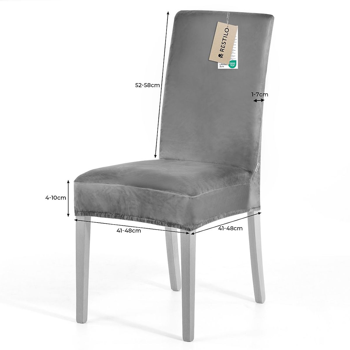 Coprisedia RESTILO SENTO colore beige chiaro stile classico liscio
