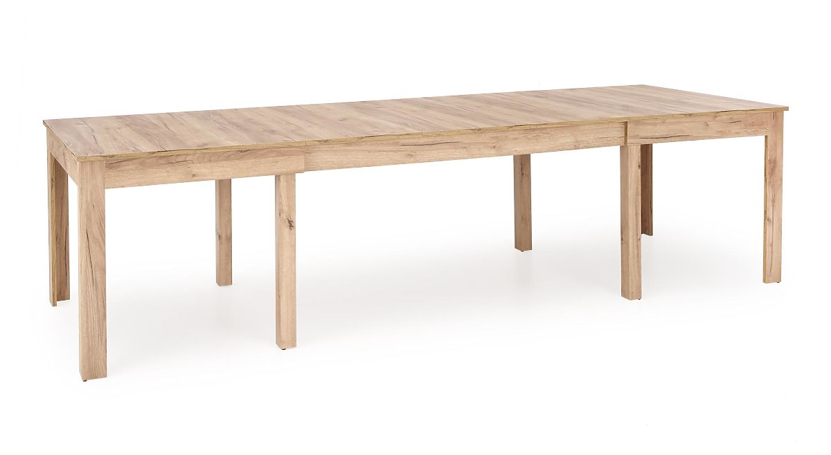 Tavolo da pranzo SEWERYN 160/300 cm, colore rovere craft (160–300 × 90 × 76 cm)