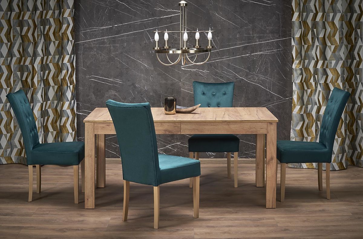 Tavolo da pranzo SEWERYN 160/300 cm, colore rovere craft (160–300 × 90 × 76 cm)