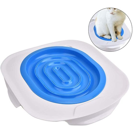 Adattatore per toilette per gatti NILS blu