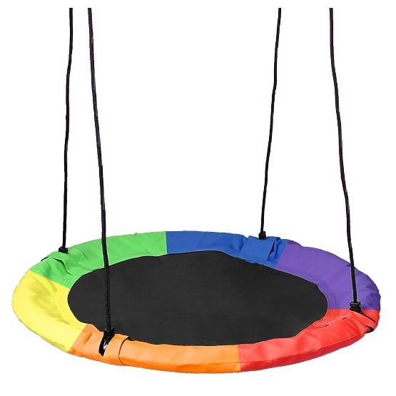 Altalena da giardino a nido Romek multicolore 60 cm