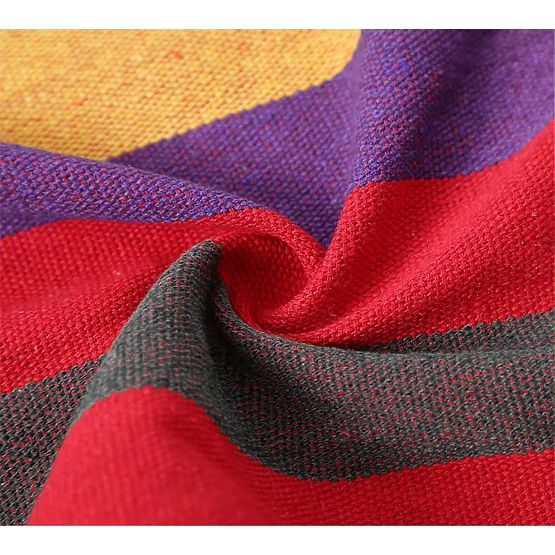 Amaca doppia con barra 80cm 480145A YELLOW