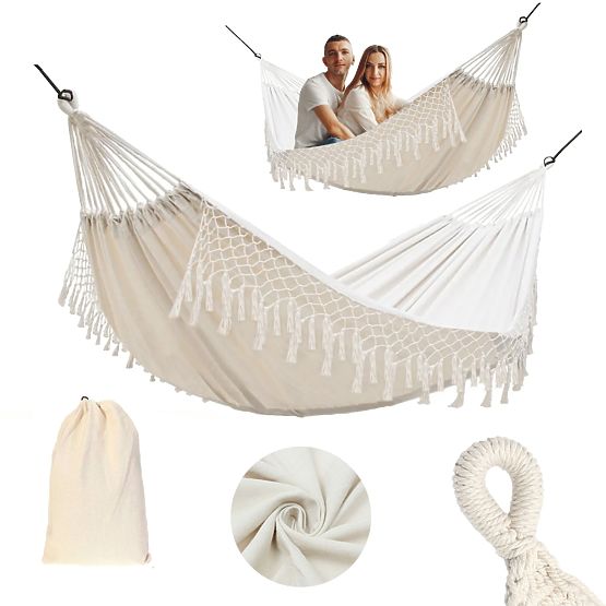 Amaca intrecciata a due posti 400256