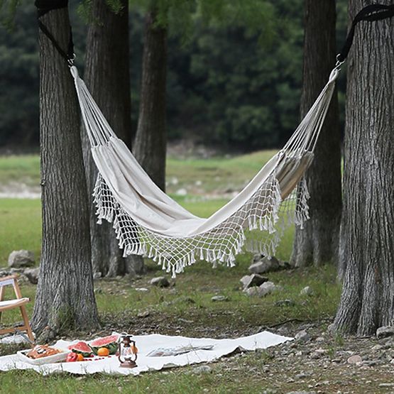 Amaca intrecciata a due posti 400256