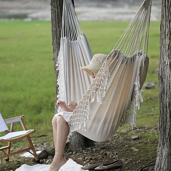 Amaca intrecciata a due posti 400256