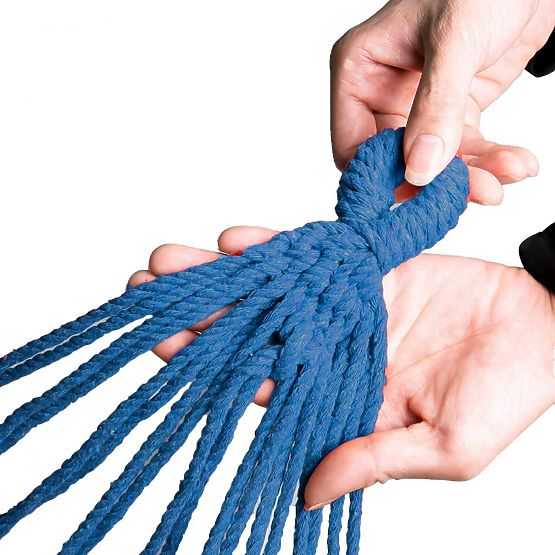 Amaca per due persone 480143A BLU