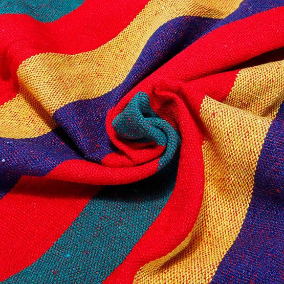 Amaca singola con barra distanziatrice 40cm 400257 Gialla