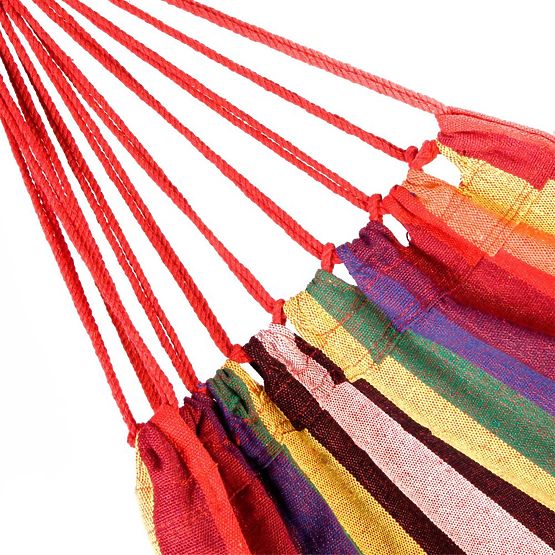 Amaca singola con barra distanziatrice 40cm 400257 Gialla