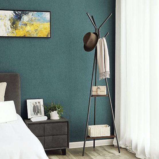 Appendiabiti da pavimento in legno LOFT