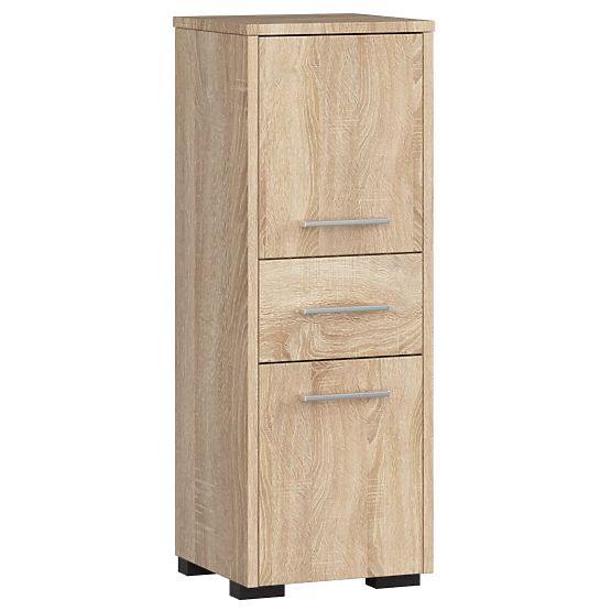 ARMADIETTO BAGNO FIN COLONNA 30 2D 1SZ 85cm PK ROVERE SONOMA