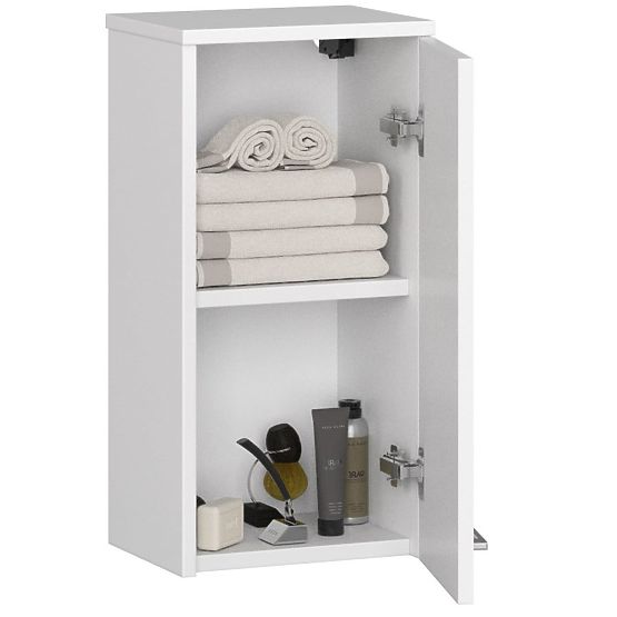 ARMADIETTO SOSPESO BAGNO FIN W30 1D BIANCO