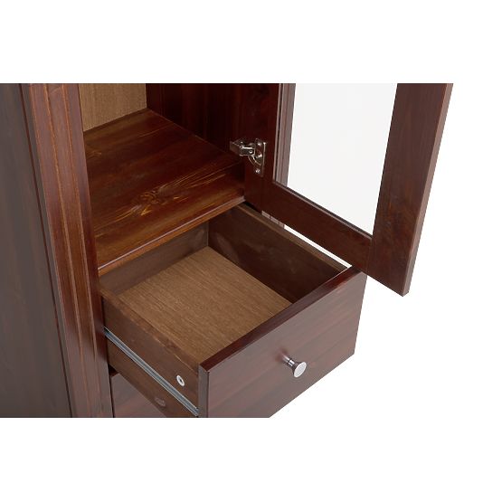 Armadio alto 1 porta 4 cassetti