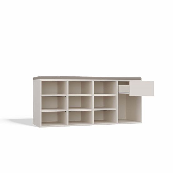 Armadio Aperto per Scarpe TALLIN BEIGE CASHMERE per Ingresso