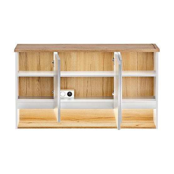 Armadio con specchio 120 cm 3 porte