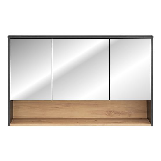 Armadio con specchio 120cm 3 porte