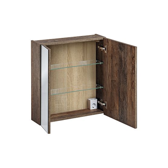Armadio con Specchio 60cm 2 Porte