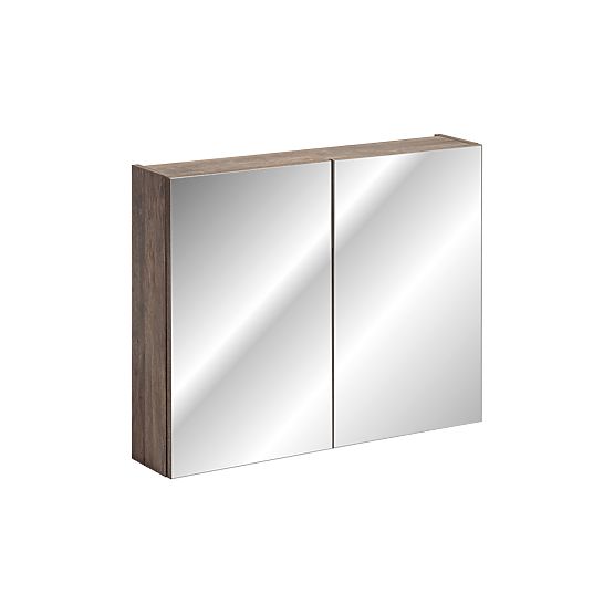 Armadio con specchio 80 cm 2 porte
