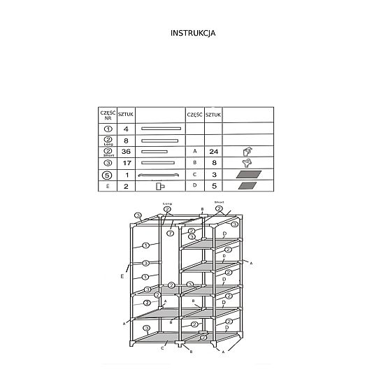 Armadio in tessuto con stampa Venice