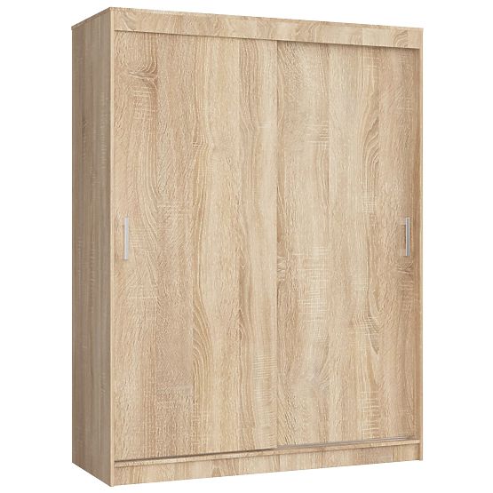 ARMADIO SCORREVOLE 150 cm CLP MONO ROVERE SONOMA