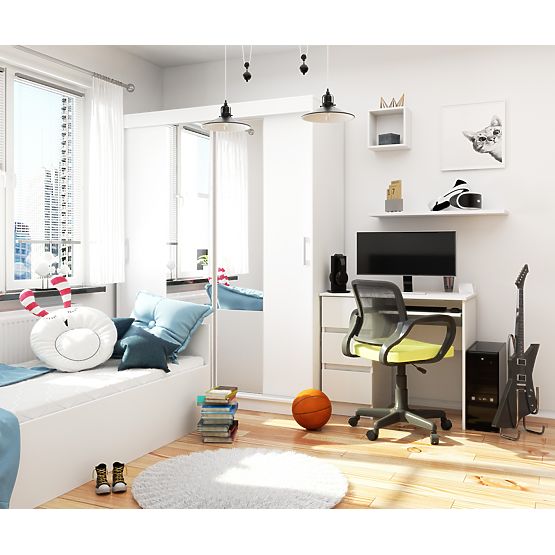 ARMADIO SCORREVOLE 150cm CLP BIANCO