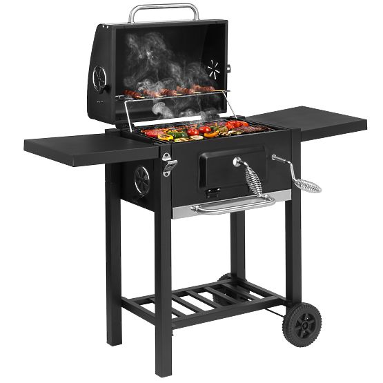 Barbecue a carbone da giardino CARBON nero