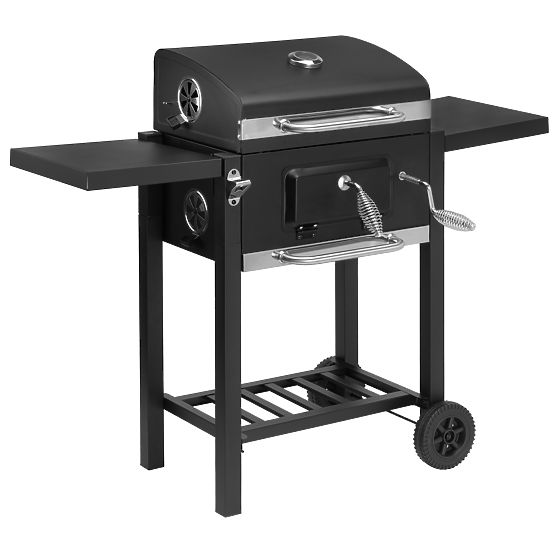 Barbecue a carbone da giardino CARBON nero