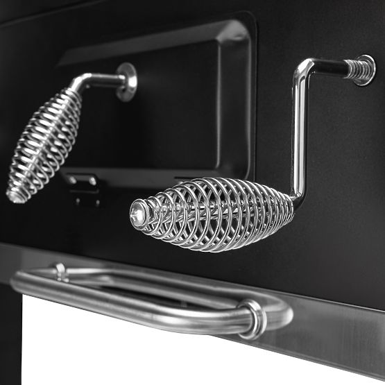 Barbecue a carbone da giardino con coperchio MEJOR