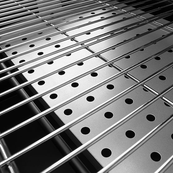 Barbecue a carbone da giardino con coperchio MEJOR