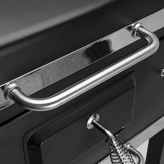 Barbecue a carbone da giardino con coperchio MEJOR