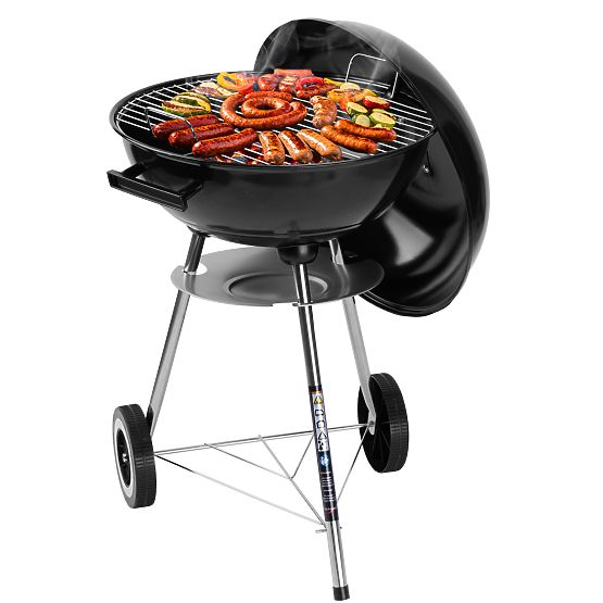 Barbecue a carbone da giardino RUND nero