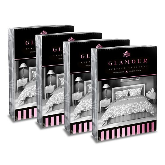 Biancheria da letto in cotone Ornamenti glamour 140x200 cm + 70x90 cm