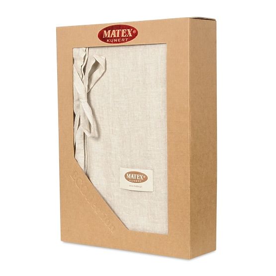 Biancheria da letto in lino 160x200 + 2x 70x80 naturale