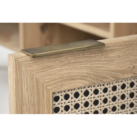 BORNEO RTV-1 Mobile TV rovere artisan/nero (1p=1ks)