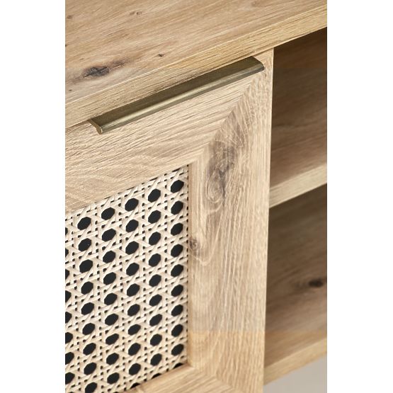 BORNEO RTV-1 Mobile TV rovere artisan/nero (1p=1ks)