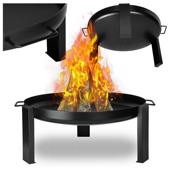 Braciere in acciaio 80 cm HOGAR