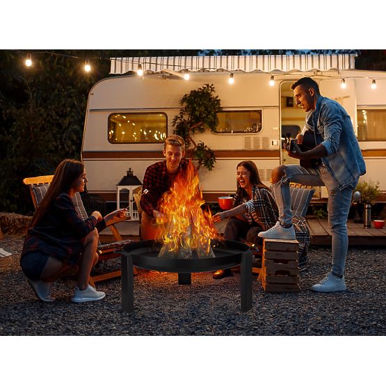 Braciere in acciaio 80 cm HOGAR