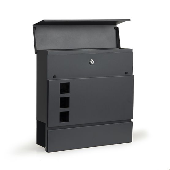 Cassetta postale lettere giornali acciaio zincato ModernHome